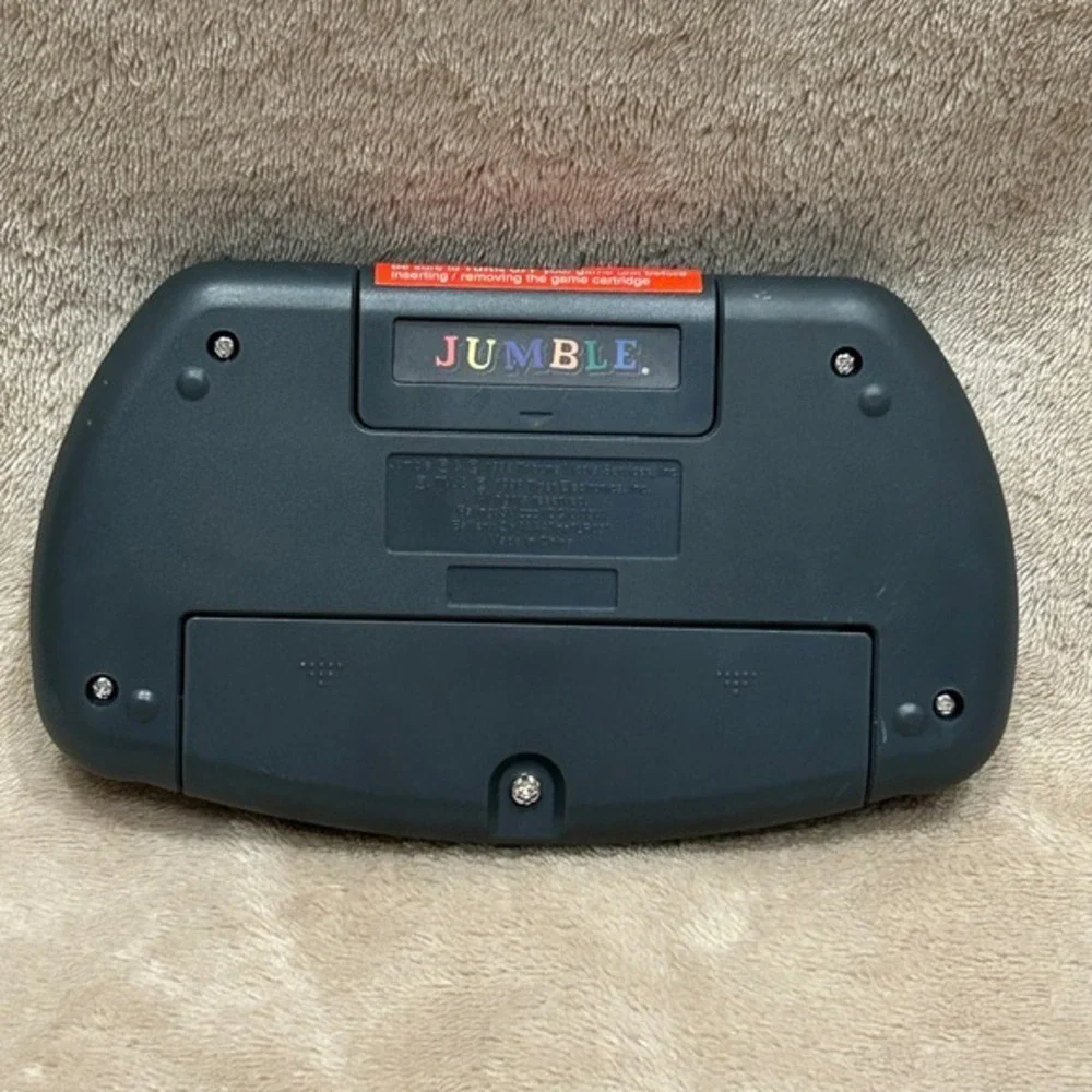 Vintage 1998 Jumble Tiger Handheld Game Electronic Word‎ Game